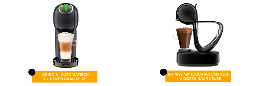 MACHINE WEBSHOP ACTIES NESCAFÉ DOLCE GUSTO header image