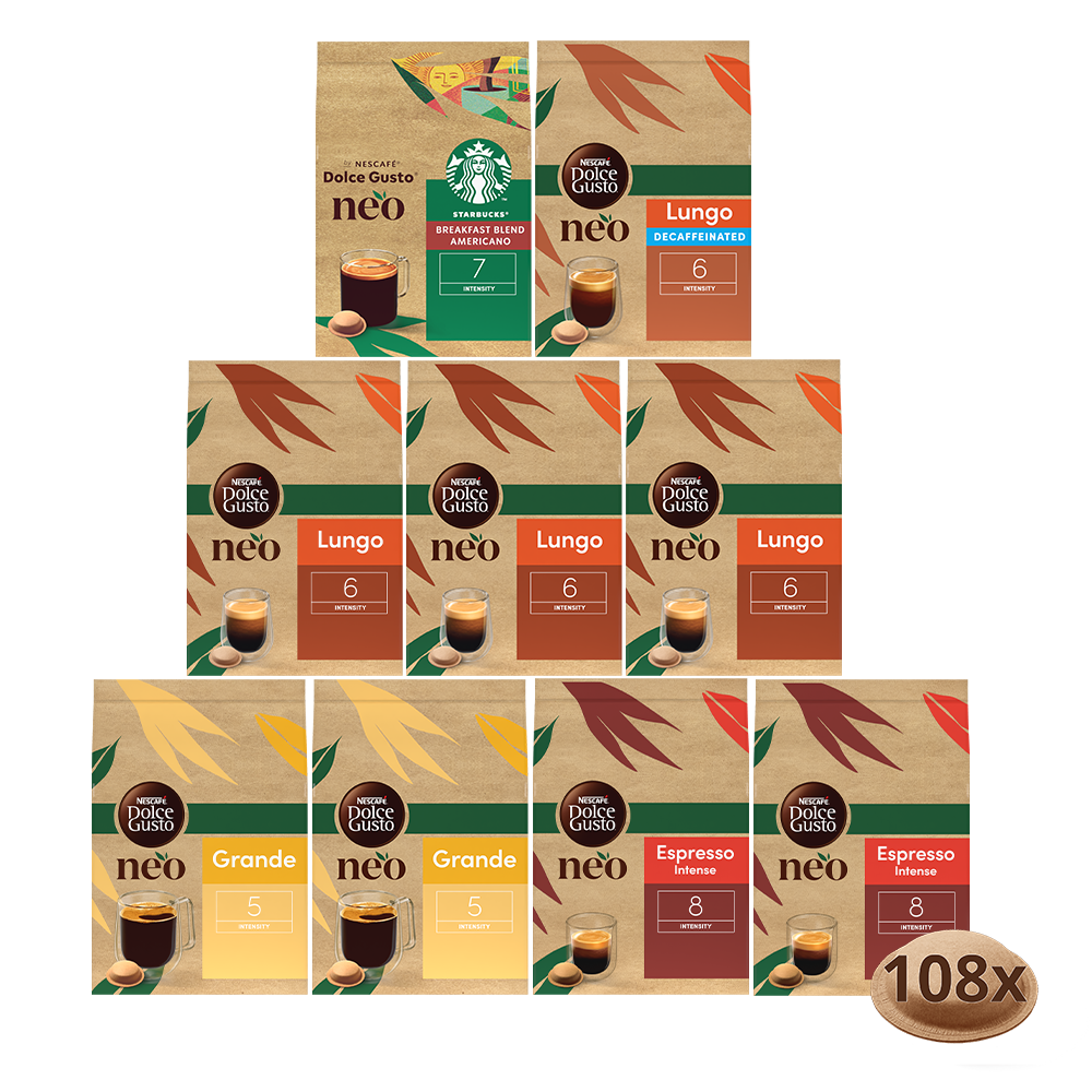 Pack découverte pour la machine NEO Caffè & Latte