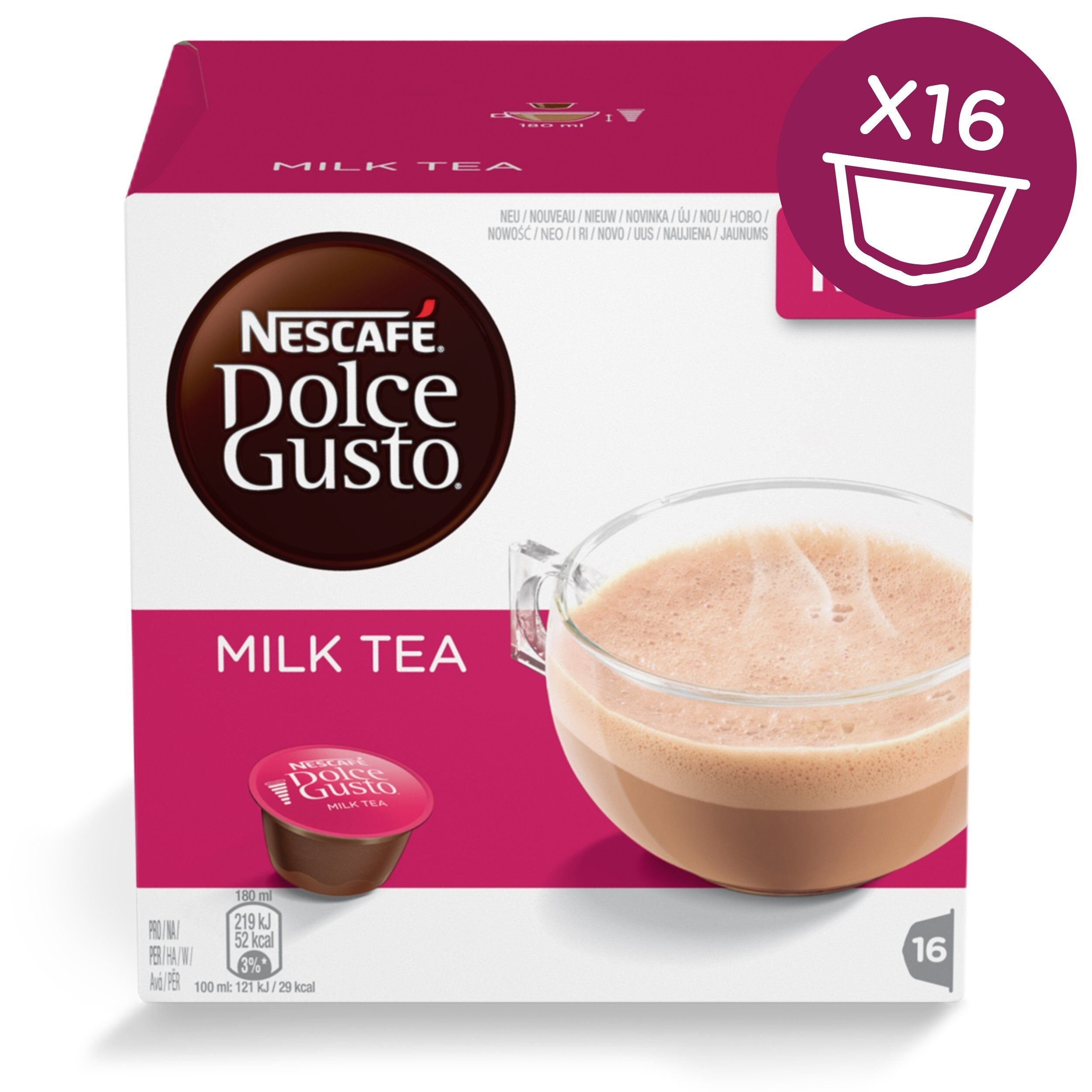 Milk Tea 16 capsules NESCAFÉ® Dolce Gusto®