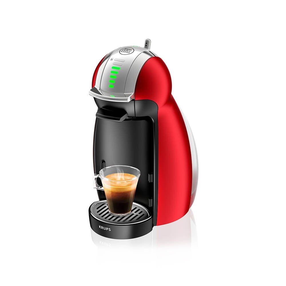 Genio 2 Rouge métallisé Machine à café par Krups NESCAFÉ