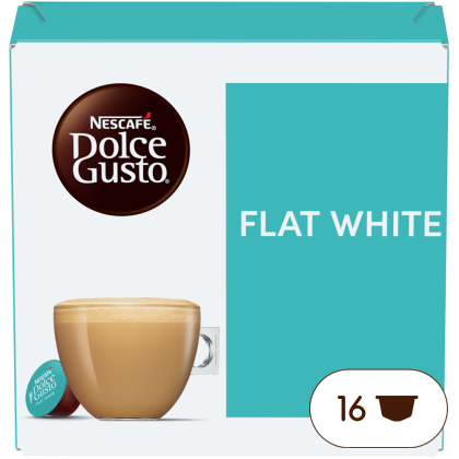 Boîte de 16 capsules Flat White 16 Capsules NESCAFÉ Dolce Gusto