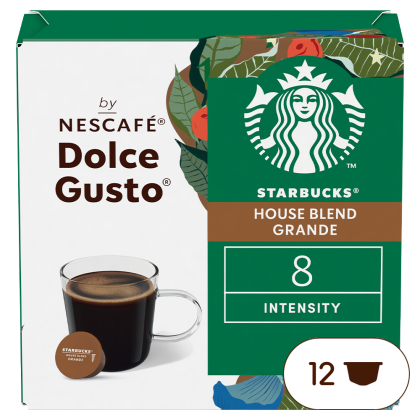 Boîte de 12 capsules Starbucks® House Blend 12 Capsules NESCAFÉ Dolce Gusto
