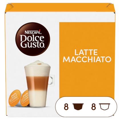 Boîte de 16 capsules Latte Macchiato 16 Capsules NESCAFÉ Dolce Gusto