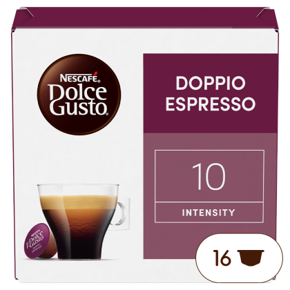 Boîte de 16 capsules Doppio Espresso 16 Capsules NESCAFÉ Dolce Gusto