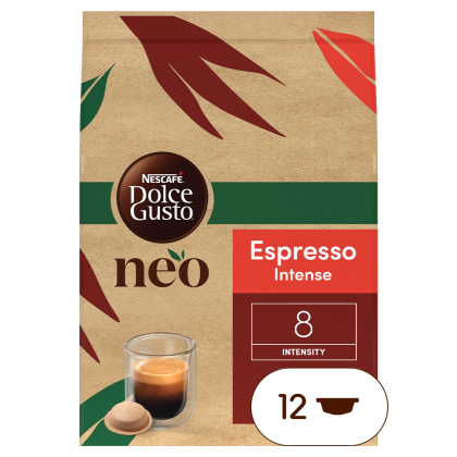 neo espresso intense pads verpakking