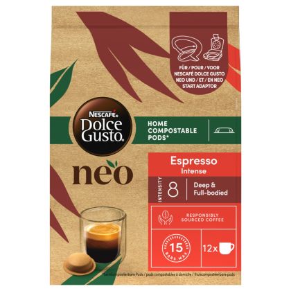 neo espresso intense pads verpakking