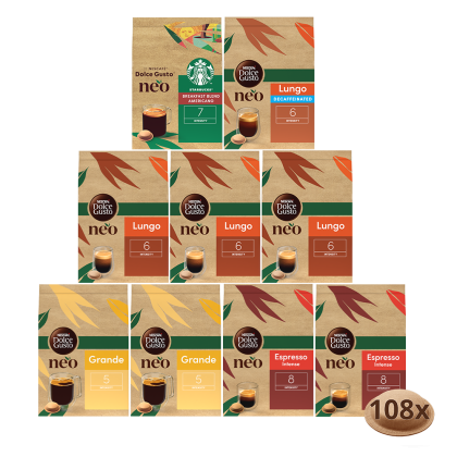 Pack découverte pour la machine NEO Caffè & Latte