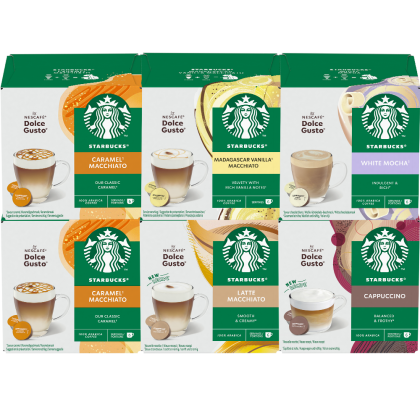 Pack Gourmand Starbucks® 72 Capsules