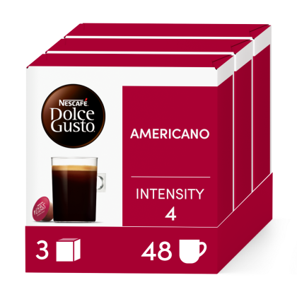 Pack Avantage Americano 48 Capsules NESCAF&Eacute; Dolce Gusto
