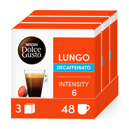 Espresso Decaffeinato voordeelpack 48 capsules NESCAF&Eacute; Dolce Gusto