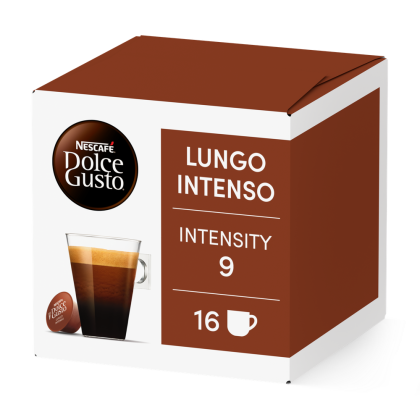 Doos van 16 NESCAF&Eacute; Dolce Gusto Lungo Intenso 16 Capsules capsules