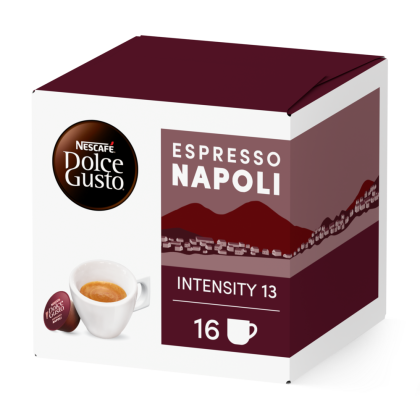 Doos van 16 NESCAF&Eacute; Dolce Gusto Ristretto Napoli 16 Capsules capsules
