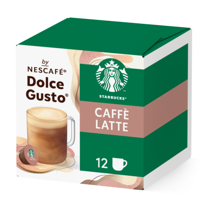 Bo&icirc;te de 12 capsules Starbucks&reg; Caff&egrave; Latte 12 Capsules NESCAF&Eacute; Dolce Gusto
