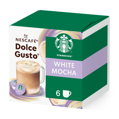 Doos van 12 NESCAF&Eacute; Dolce Gusto Starbucks&reg; White Mocha 12 Capsules capsules
