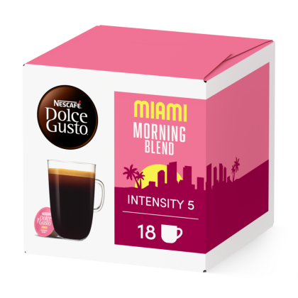 Doos van 18 NESCAF&Eacute; Dolce Gusto Miami Morning Blend 18 Capsules capsules
