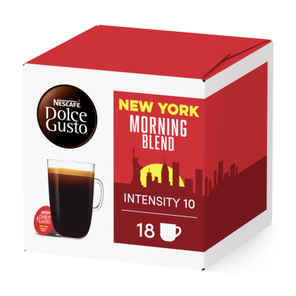 Doos van 18 NESCAFÉ Dolce Gusto New York Morning Blend 18 Capsules capsules
