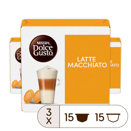 Pack Avantage Latte Macchiato 90 Capsules NESCAFÉ Dolce Gusto