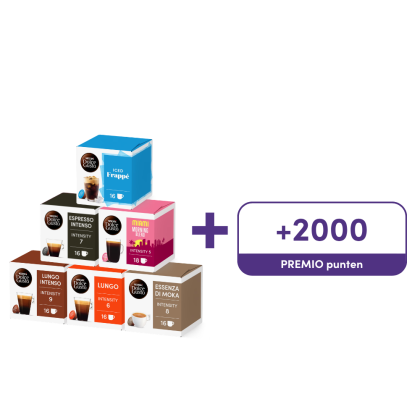 Zwarte koffie bundel + 2000 PREMIO punten