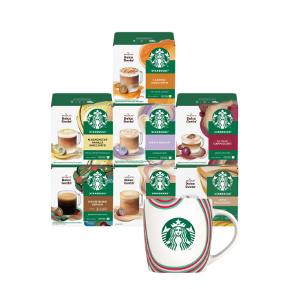 STARBUCKS&reg; Degustatiepakket + Mug