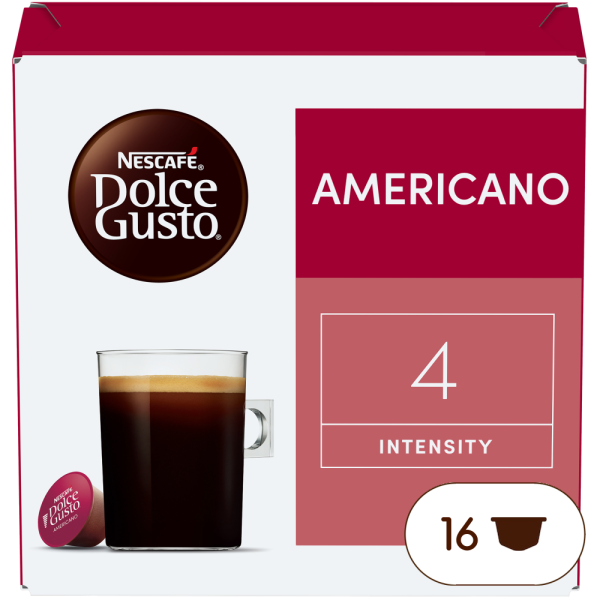Doos van 16 NESCAFÉ Dolce Gusto Americano 16 Capsules capsules