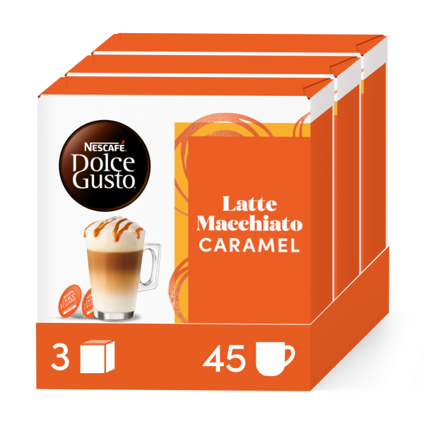 Pack Avantage Latte Macchiato Caramel 3x30 Capsules