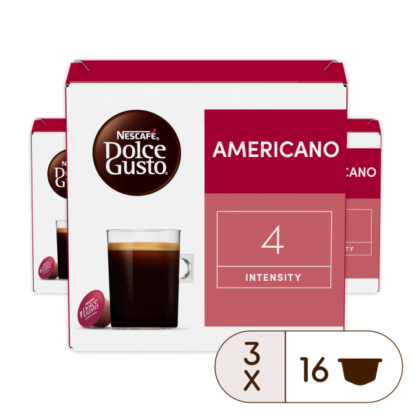 Pack Avantage Americano 48 Capsules NESCAFÉ Dolce Gusto