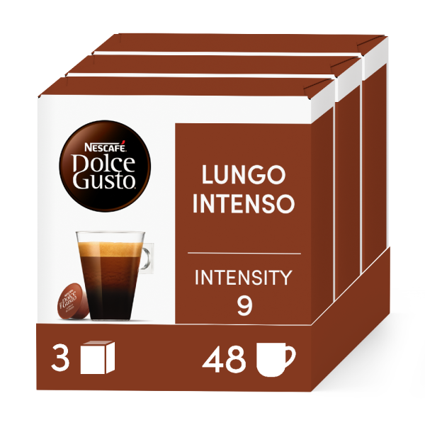 Voordeelverpakking Lungo Intenso 3x16 Capsules