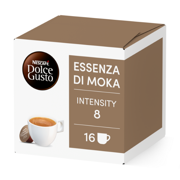 Doos van 16 NESCAFÉ Dolce Gusto Essenza di Moka 16 Capsules capsules