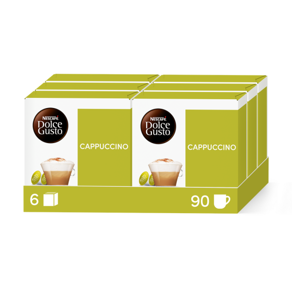 Voordeelverpakking Cappuccino 6x30 Capsules