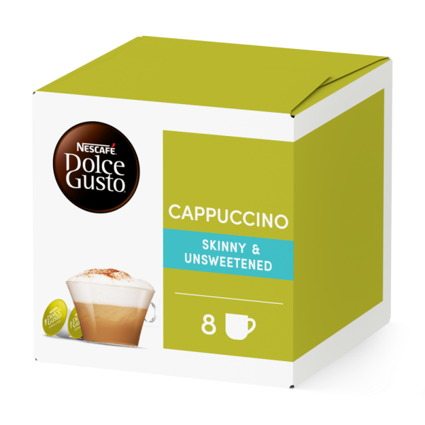 Boîte de 16 capsules Cappuccino Skinny 16 Capsules NESCAFÉ Dolce Gusto