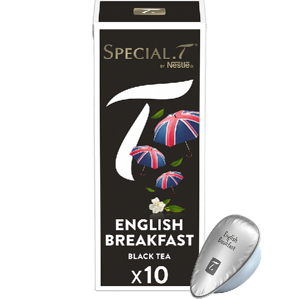 Boîte de 10 capsules English Breakfast SPECIAL.T