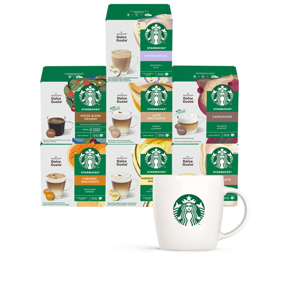 STARBUCKS® Degustatiepakket + Mug