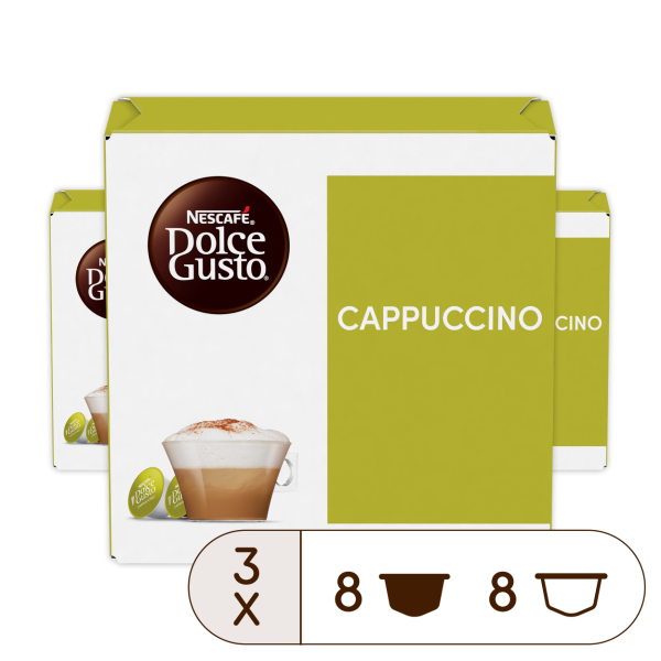 Pack Avantage Cappuccino 48 Capsules NESCAFÉ Dolce Gusto