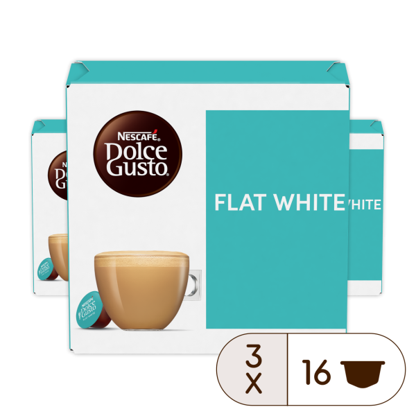 Pack Avantage Flat White 48 Capsules NESCAFÉ Dolce Gusto