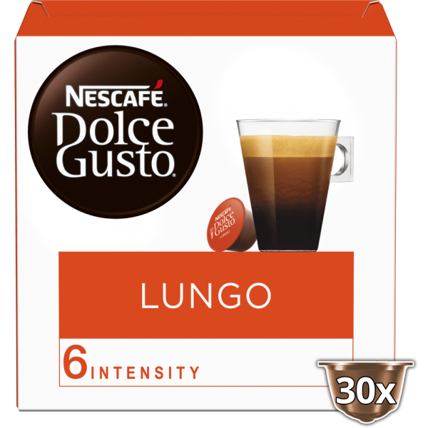 Lungo 30 Capsules NESCAFÉ Dolce Gusto