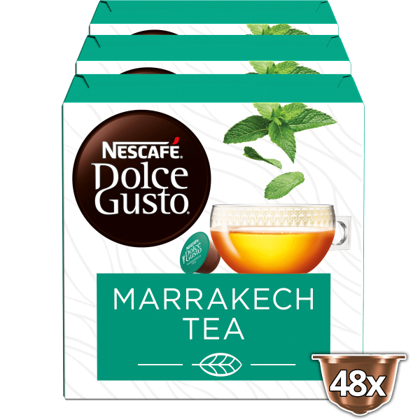 Pack Avantage Marrakesh style tea 48 Capsules NESCAFÉ Dolce Gusto