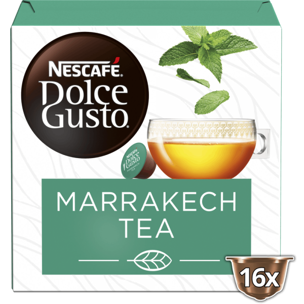 Marrakech Style Tea 16 Capsules NESCAFÉ Dolce Gusto