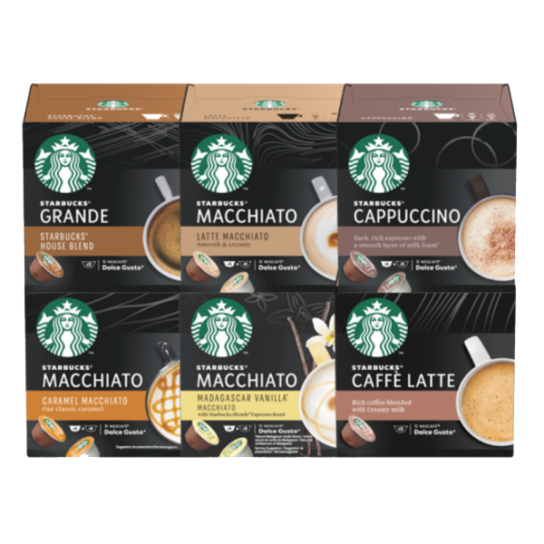 Starbucks Ontdekkingspack 6 dozen NESCAFÉ Dolce Gusto