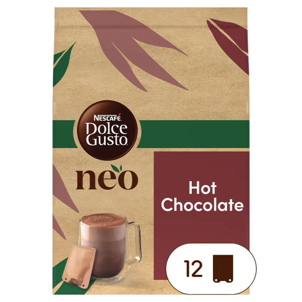 verpakking van NEO chocomelk sachets