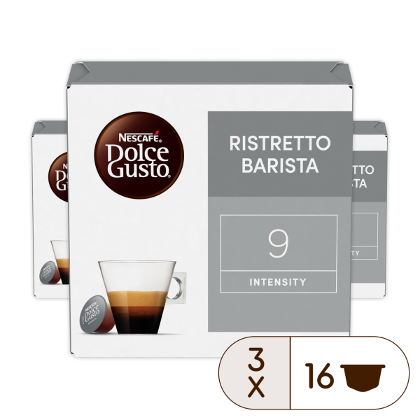 Voordeelverpakking Barista 3x16 Capsules