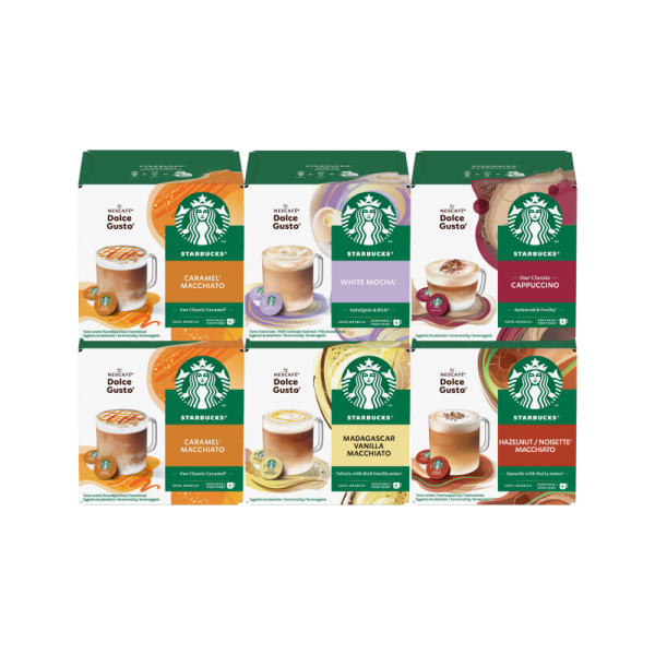 Pack Gourmand Starbucks® 72 Capsules