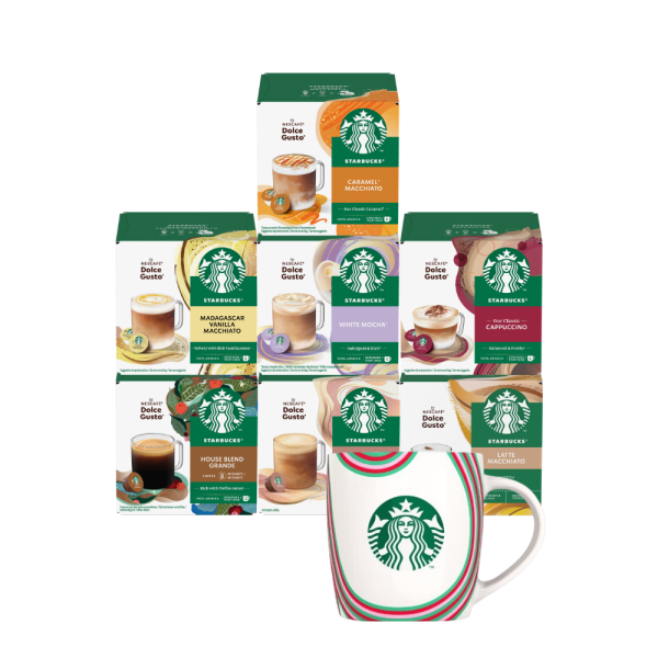 STARBUCKS® Degustatiepakket + Mug