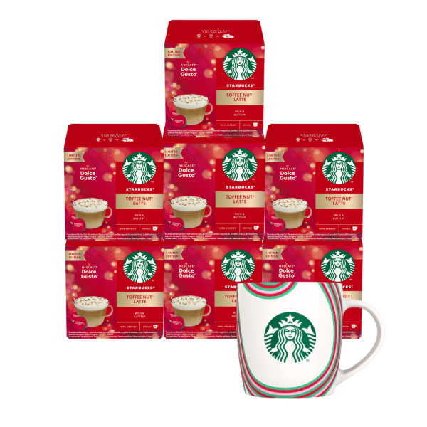 Starbucks® Toffee Nut Latte Fan Pack + Mug