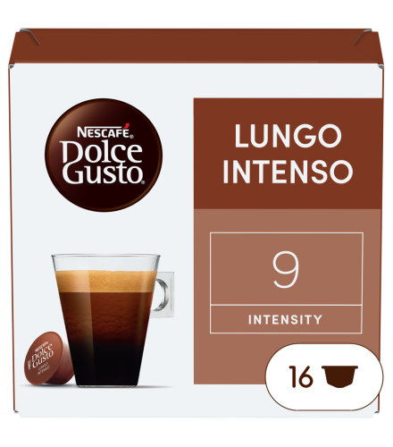 Doos van 16 NESCAFÉ Dolce Gusto Lungo Intenso 16 Capsules capsules