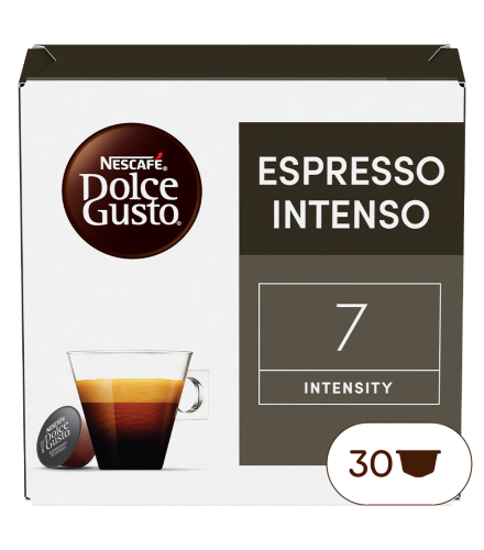 Doos van 30 NESCAFÉ Dolce Gusto Espresso Intenso 30 Capsules capsules