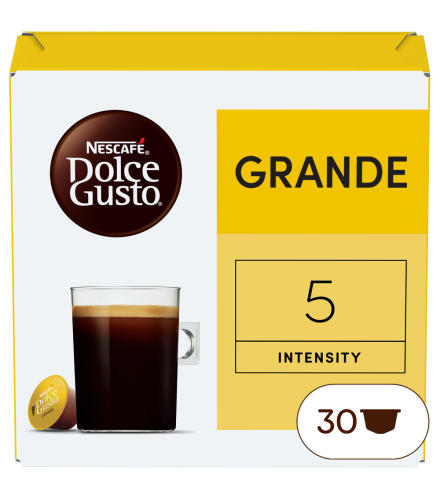 Doos van 30 NESCAFÉ Dolce Gusto Grande 30 Capsules capsules