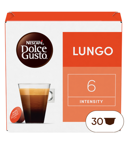 Doos van 30 NESCAFÉ Dolce Gusto Lungo 30 Capsules capsules