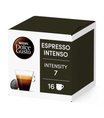 Doos van 16 NESCAF&Eacute; Dolce Gusto Espresso Intenso 16 Capsules capsules