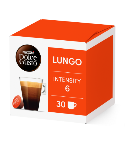Doos van 30 NESCAF&Eacute; Dolce Gusto Lungo 30 Capsules capsules