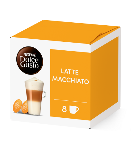 Bo&icirc;te de 16 capsules Latte Macchiato 16 Capsules NESCAF&Eacute; Dolce Gusto